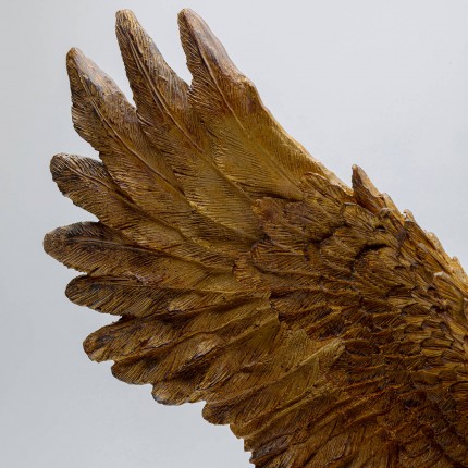 Déco buste homme ailes bronze 45cm Kare Design