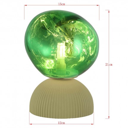 Table Lamp Magic Ball 21cm green Kare Design Table Lamp Magic Ball 21cm green Kare Design