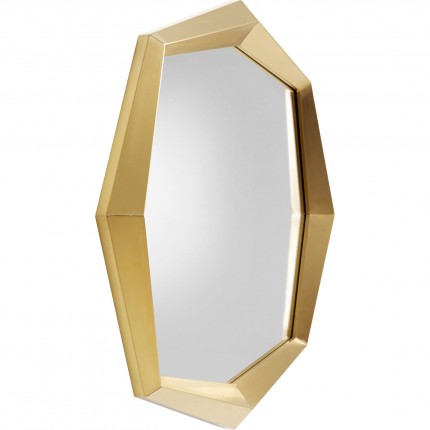 Wall mirror Octagon 80x80cm gold Kare Design