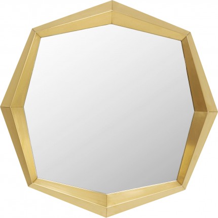 Wall mirror Octagon 80x80cm gold Kare Design