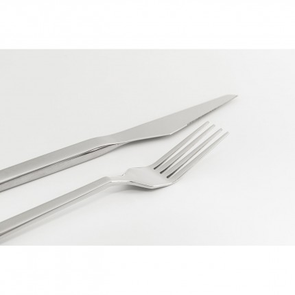 Cutlery Adella silver (16-part) Kare Design
