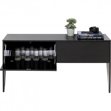 Console High Heel 140x38cm noire Kare Design