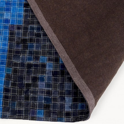 Tapis Stream bleu 240x170cm Kare Design