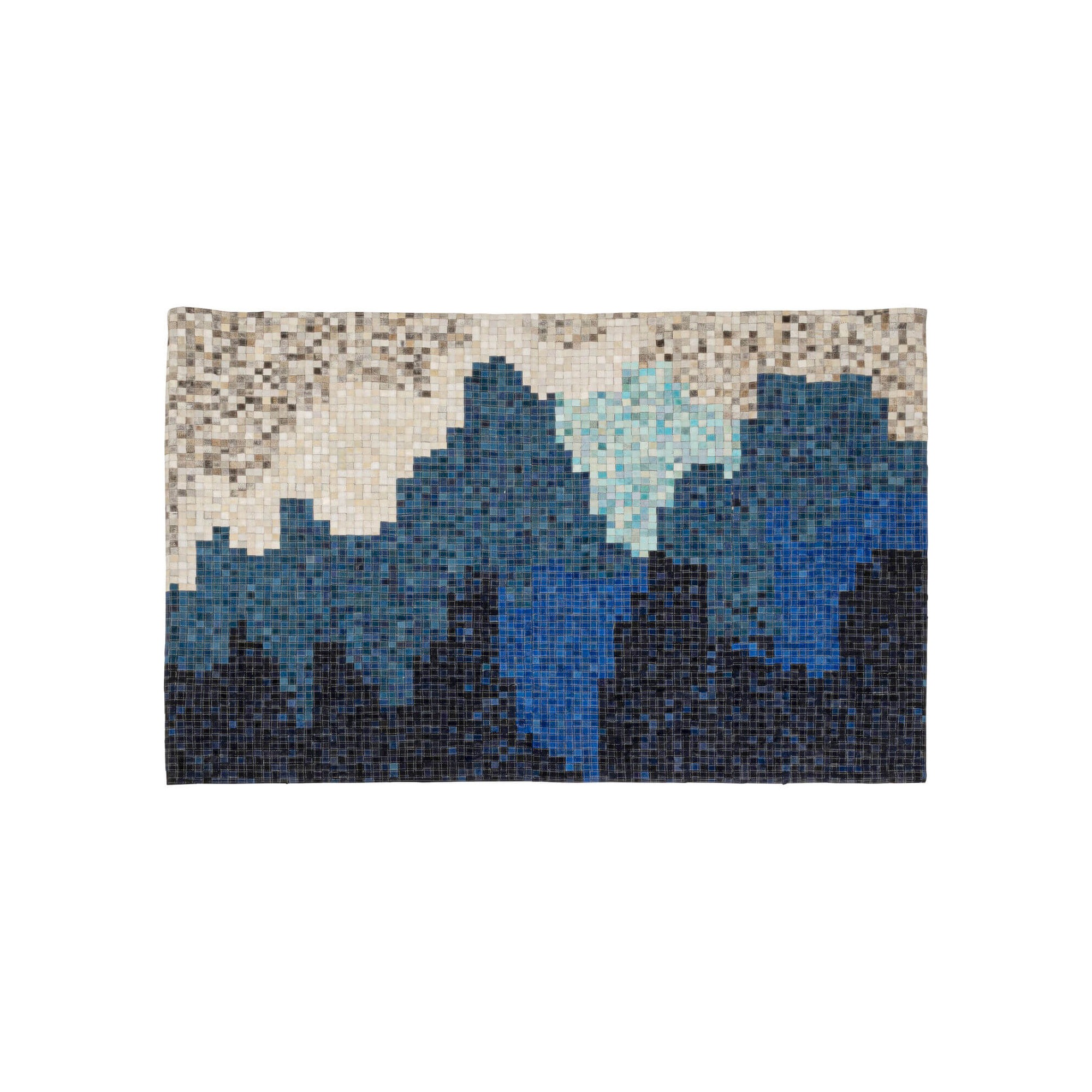 Tapis Stream bleu 240x170cm Kare Design
