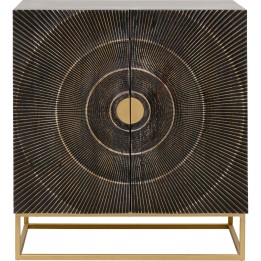 Sideboard Madeira 2 doors black Kare Design