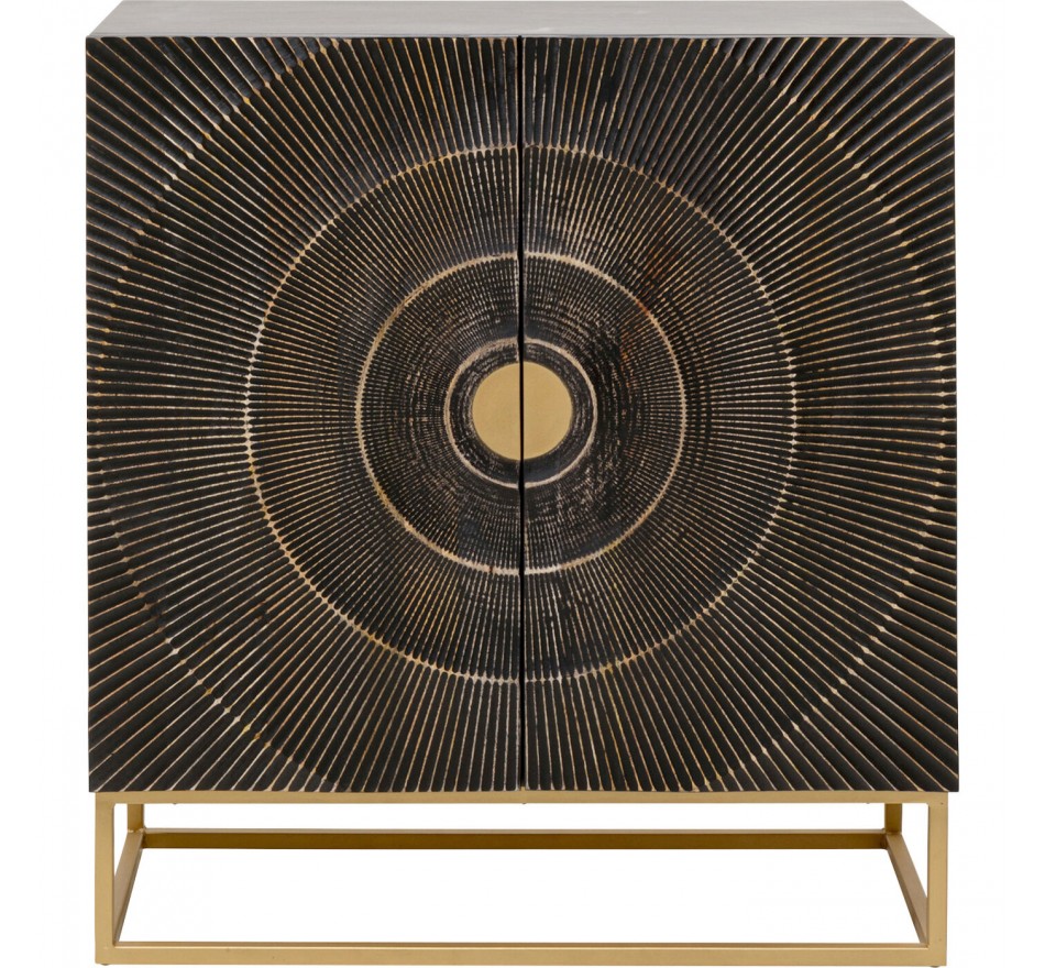 Sideboard Madeira 2 doors black Kare Design