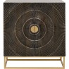 Sideboard Madeira 2 doors black Kare Design