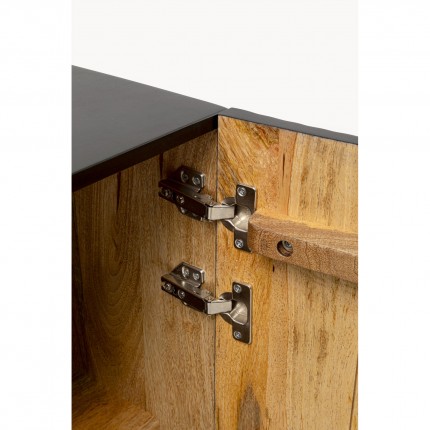 Buffet Madeira 2 portes noir Kare Design