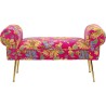 Banc rose à fleurs - Flower Fever - Kare Design