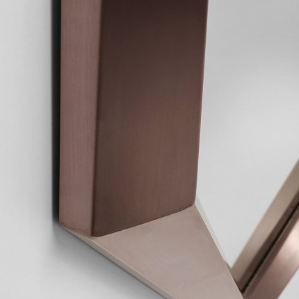 Wall Mirror Octagon 120x120cm coffee Kare Design