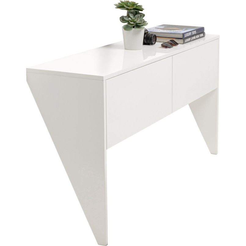 Console murale moderne blanche - High Heel - Kare Design