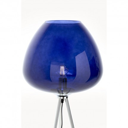 Floor Lamp Sphere 146cm blue Kare Design