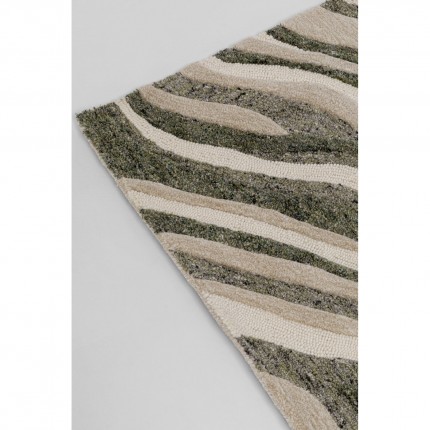 Tapis Shape Wave Kare Design