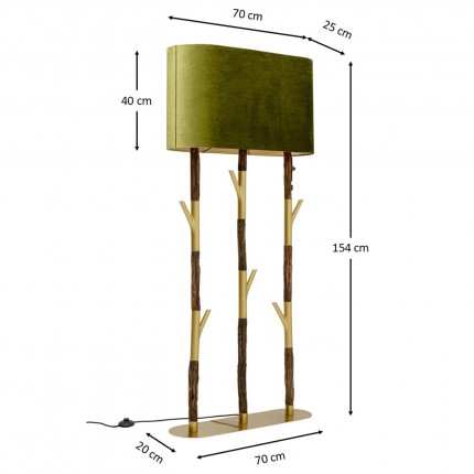 Floor Lamp Twig 155cm Kare Design