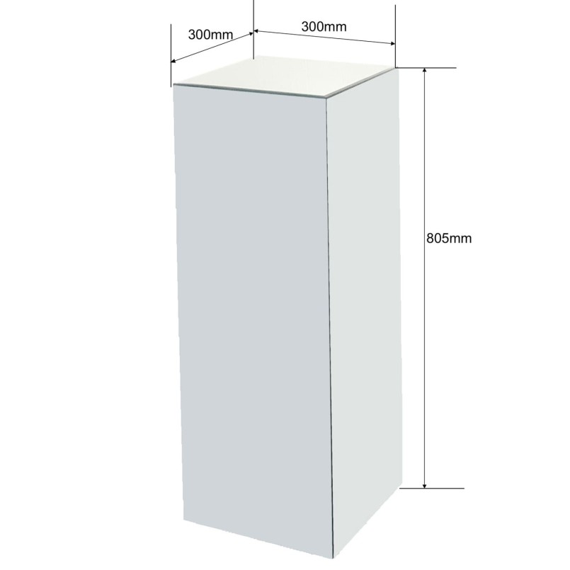 Side Table Luxury 80cm silver Kare Design
