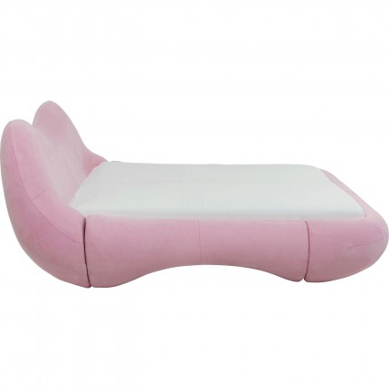 Bed Fluid Dreams pink 180x200cm Kare Design