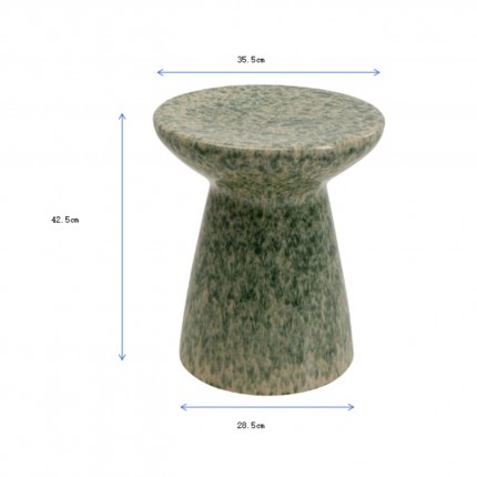 Table d'appoint Arrivato 36cm verte Kare Design