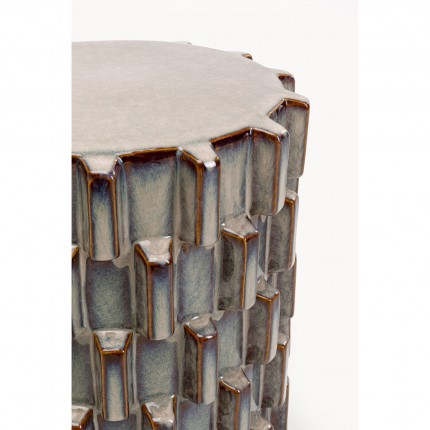 Table d'appoint Arrivato Sting 35cm bleue Kare Design