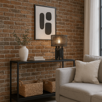 Lampe Coachella 59cm noire Kare Design