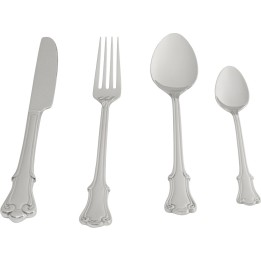 Couverts baroques argentés - Andrina - Kare Design