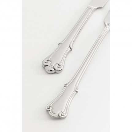 Cutlery Andrina silver (16-part) Kare Design