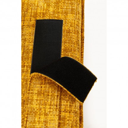 Méridienne Portofino jaune 183cm Kare Design