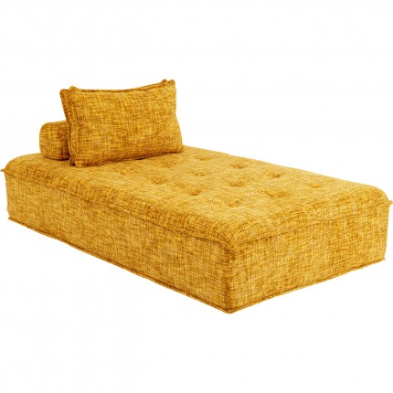 Recamiere Portofino yellow 183cm Kare Design