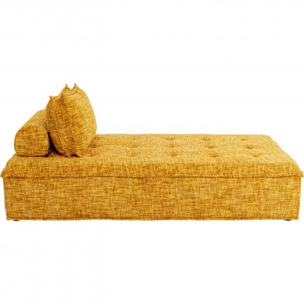 Méridienne Portofino jaune 183cm Kare Design