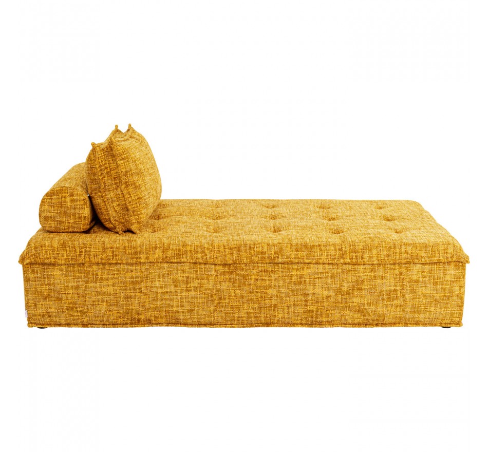 Recamiere Portofino yellow 183cm Kare Design