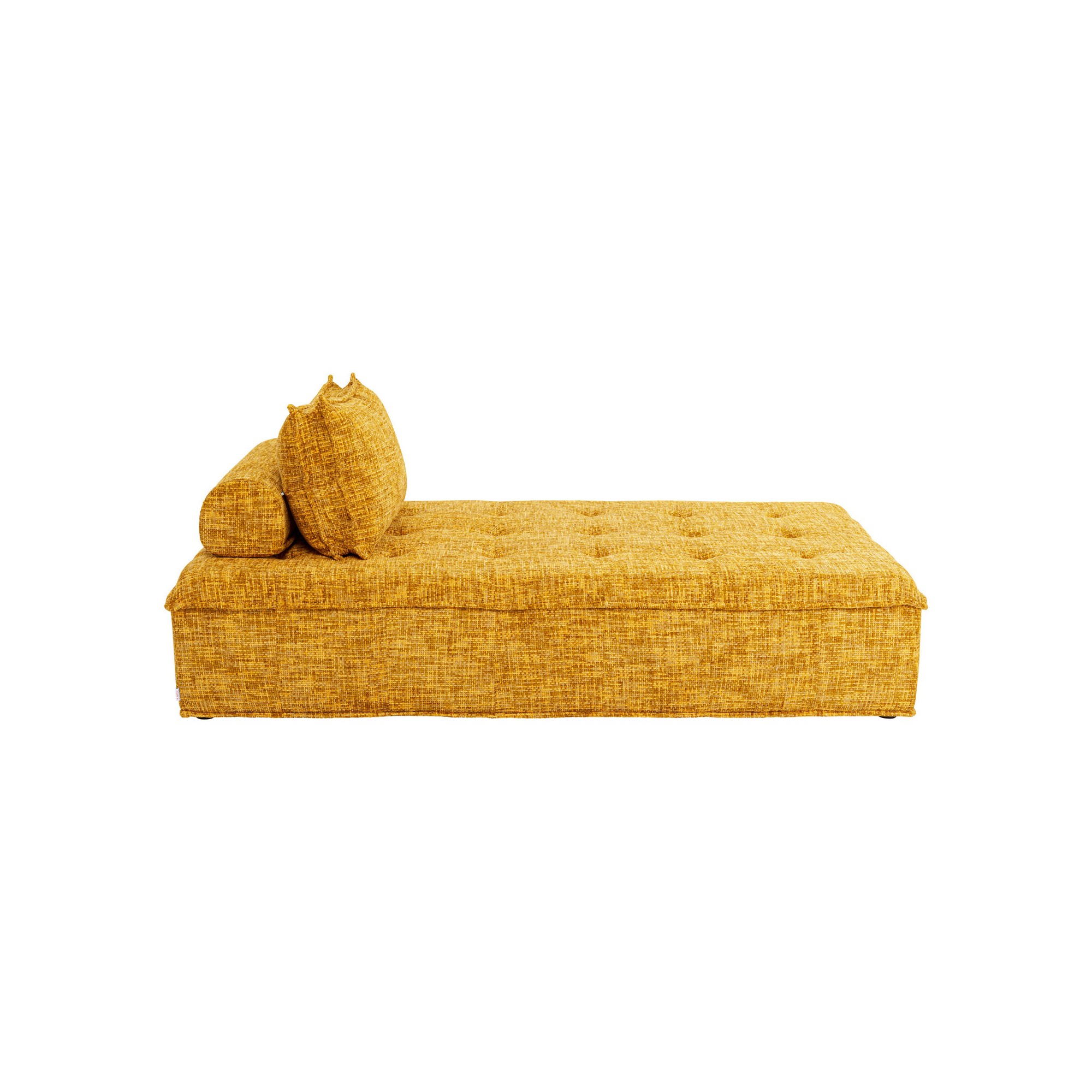 Méridienne Portofino jaune 183cm Kare Design