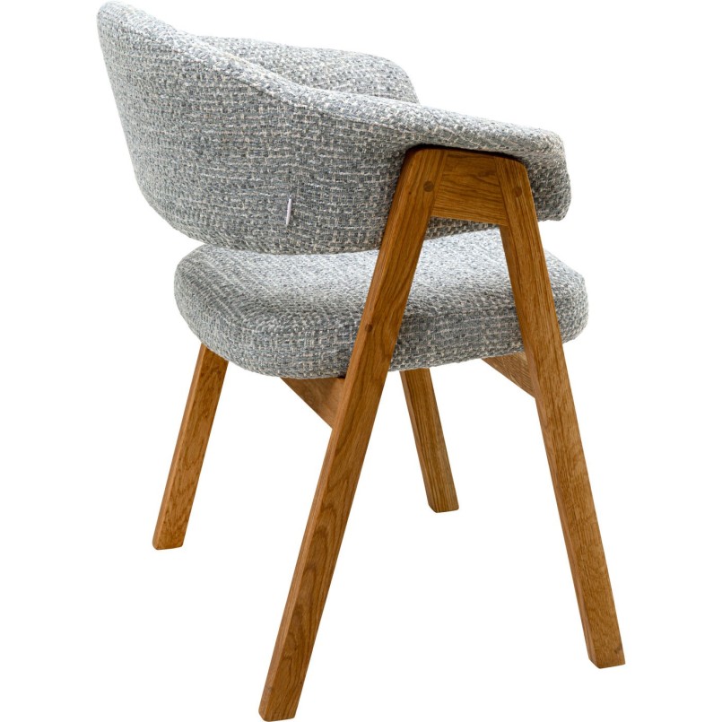 Chair with armrests Jonte blue Kare Design