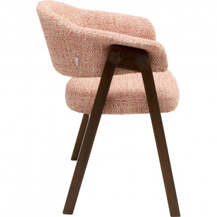 Chaise Jonte rose Kare Design