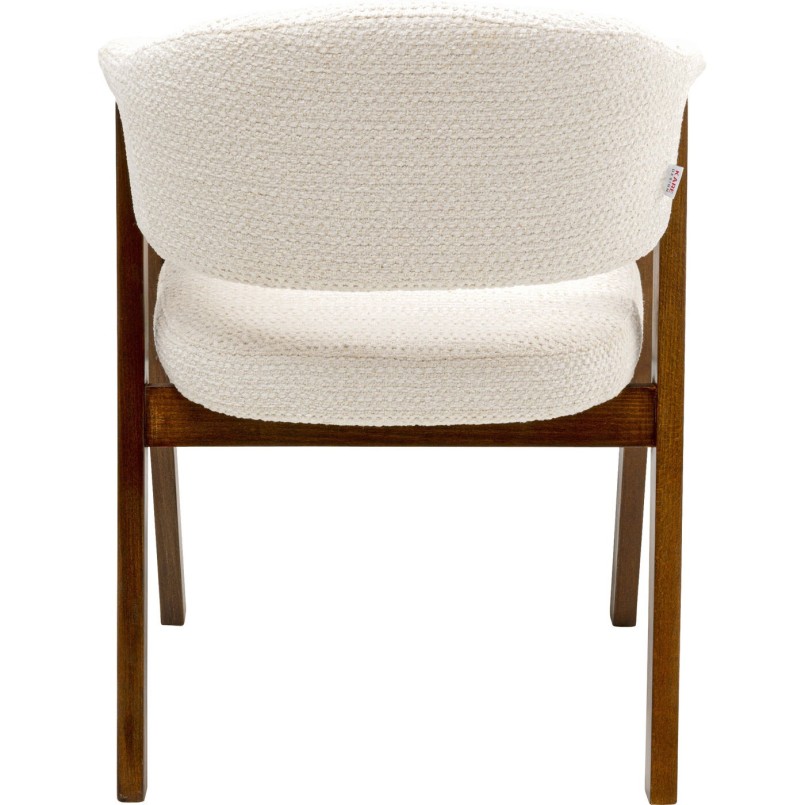Chair with armrests Jonte cream Kare Design