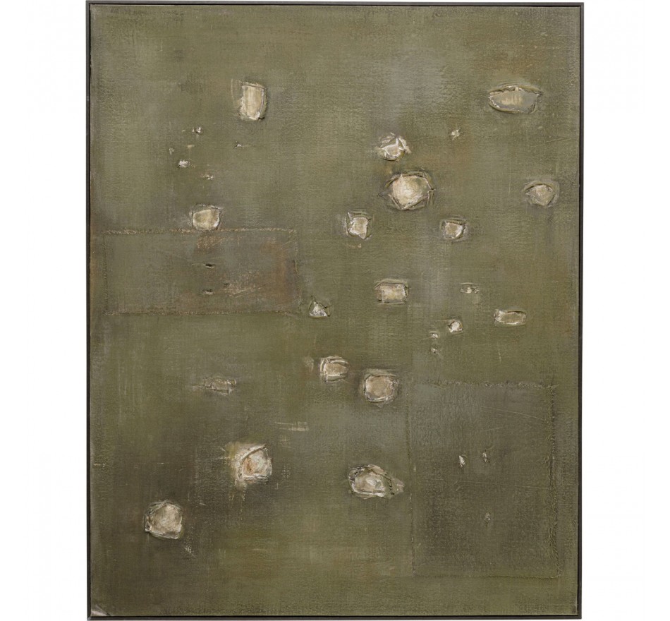 Tableau Moody 120x150cm vert Kare Design