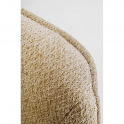 Chair with armrests Thelma beige Kare Design