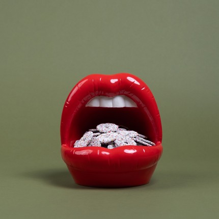 Deco red mouth opened Kare Design