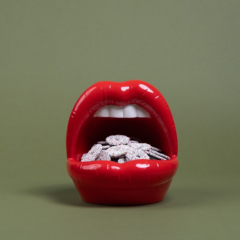 Déco bouche rouge ouverte - Kare Design