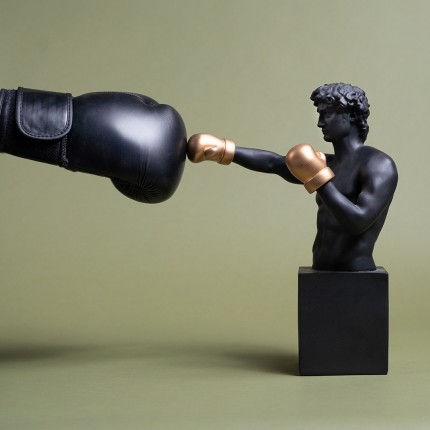 Déco boxeur 68cm noir Kare Design
