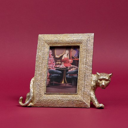 Cadre photo léopard 27x22cm Kare Design