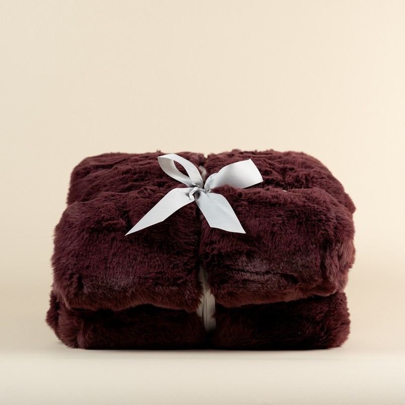 Plaid violet aubergine - Mika - Kare Design