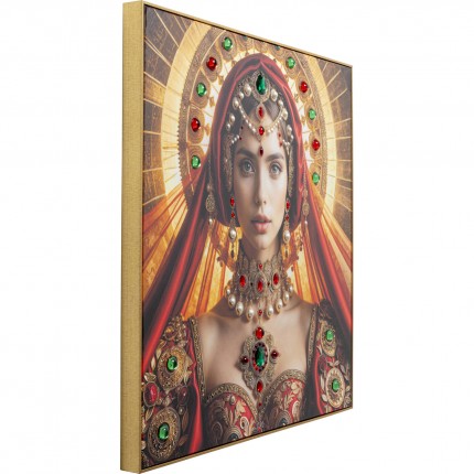 Tableau Frame Saint femme 100x100cm Kare Design