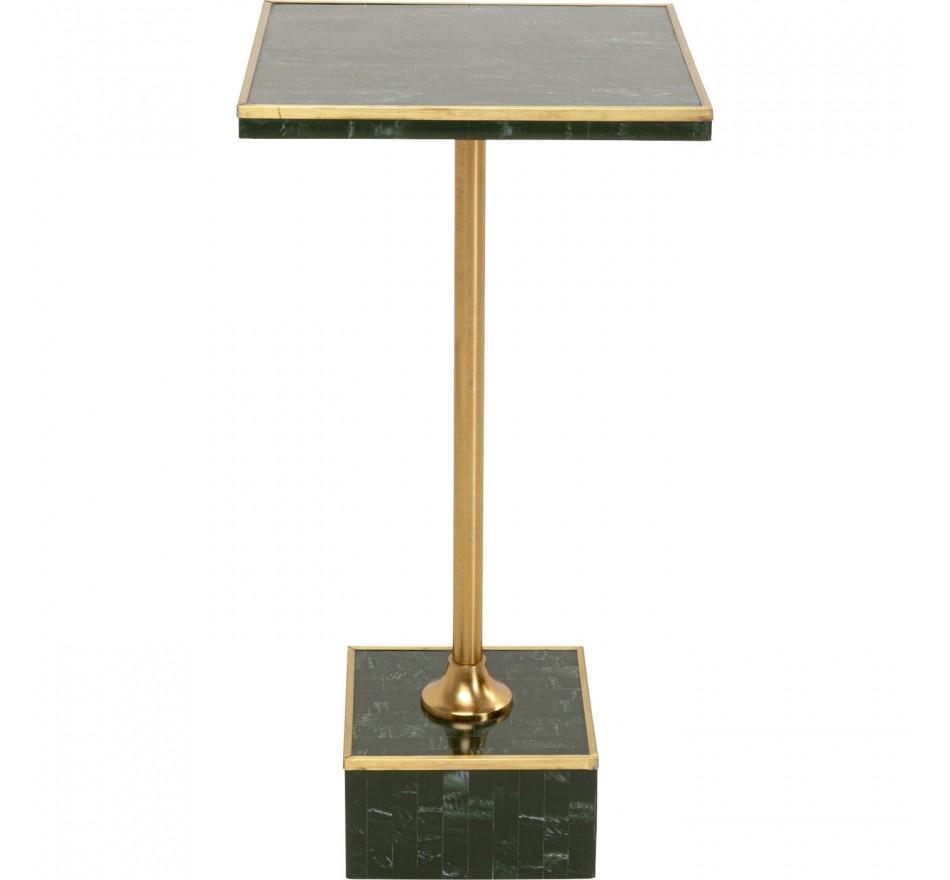 Table d'appoint Loco Loco 25x25cm verte Kare Design