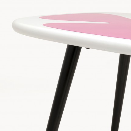 Table d'appoint Petal rose Kare Design