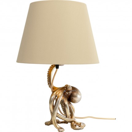 Table Lamp octopus gold 44cm Kare Design