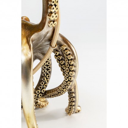 Table Lamp octopus gold 44cm Kare Design
