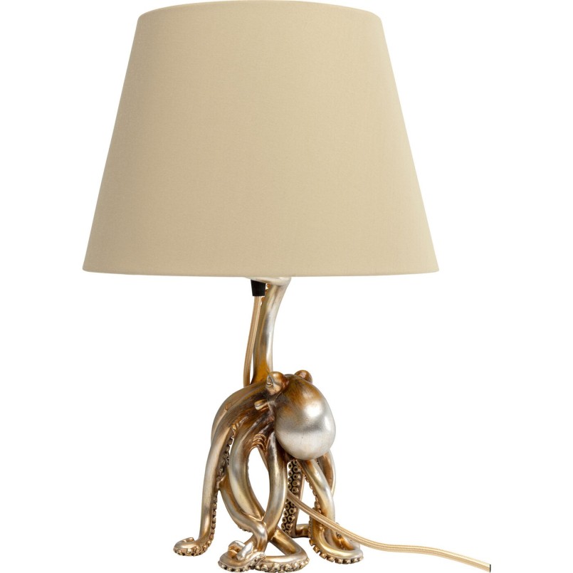 Lampe à poser Octopus doré 44cm