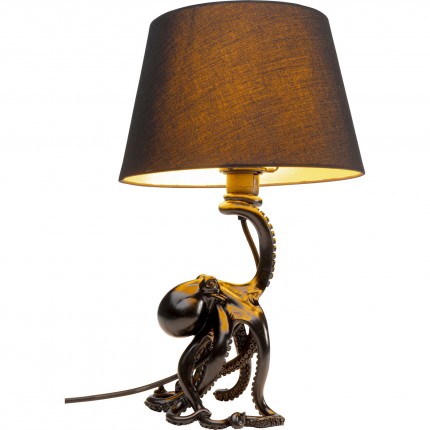 Table lamp Octopus black 47cm Kare Design