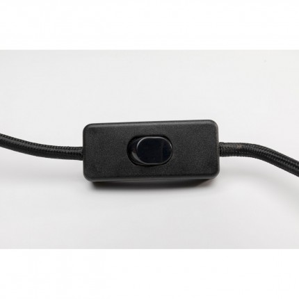 Lampe pieuvre noire 44cm Kare Design