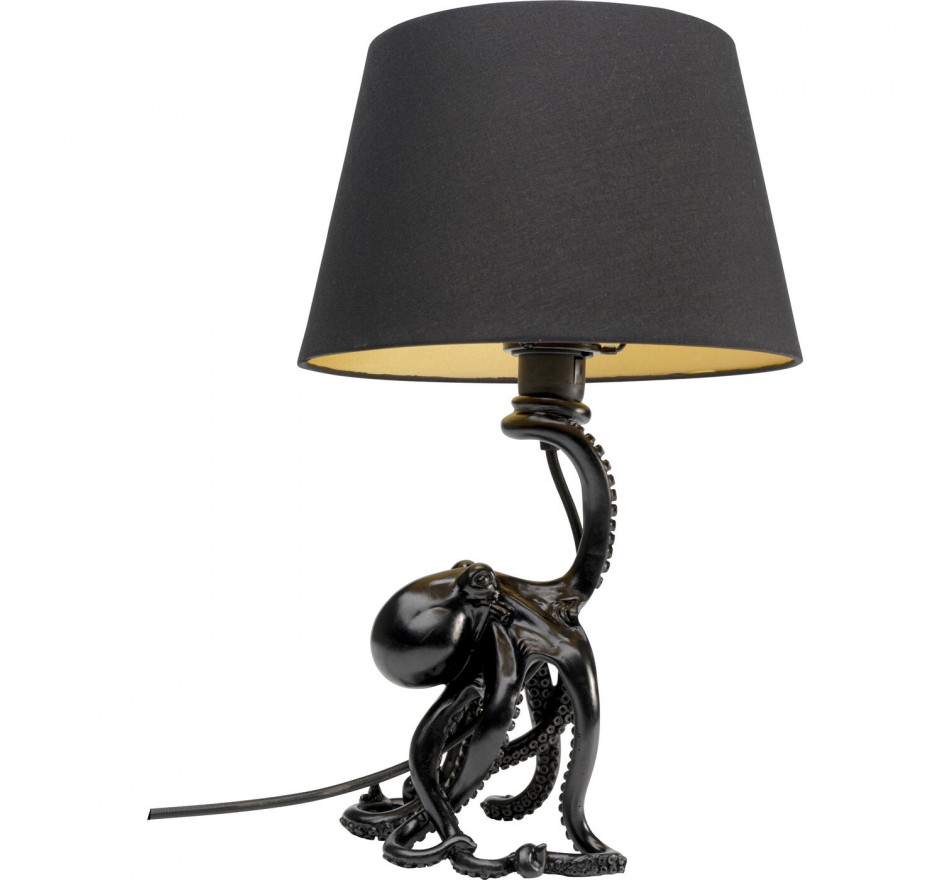 Table lamp Octopus black 47cm Kare Design