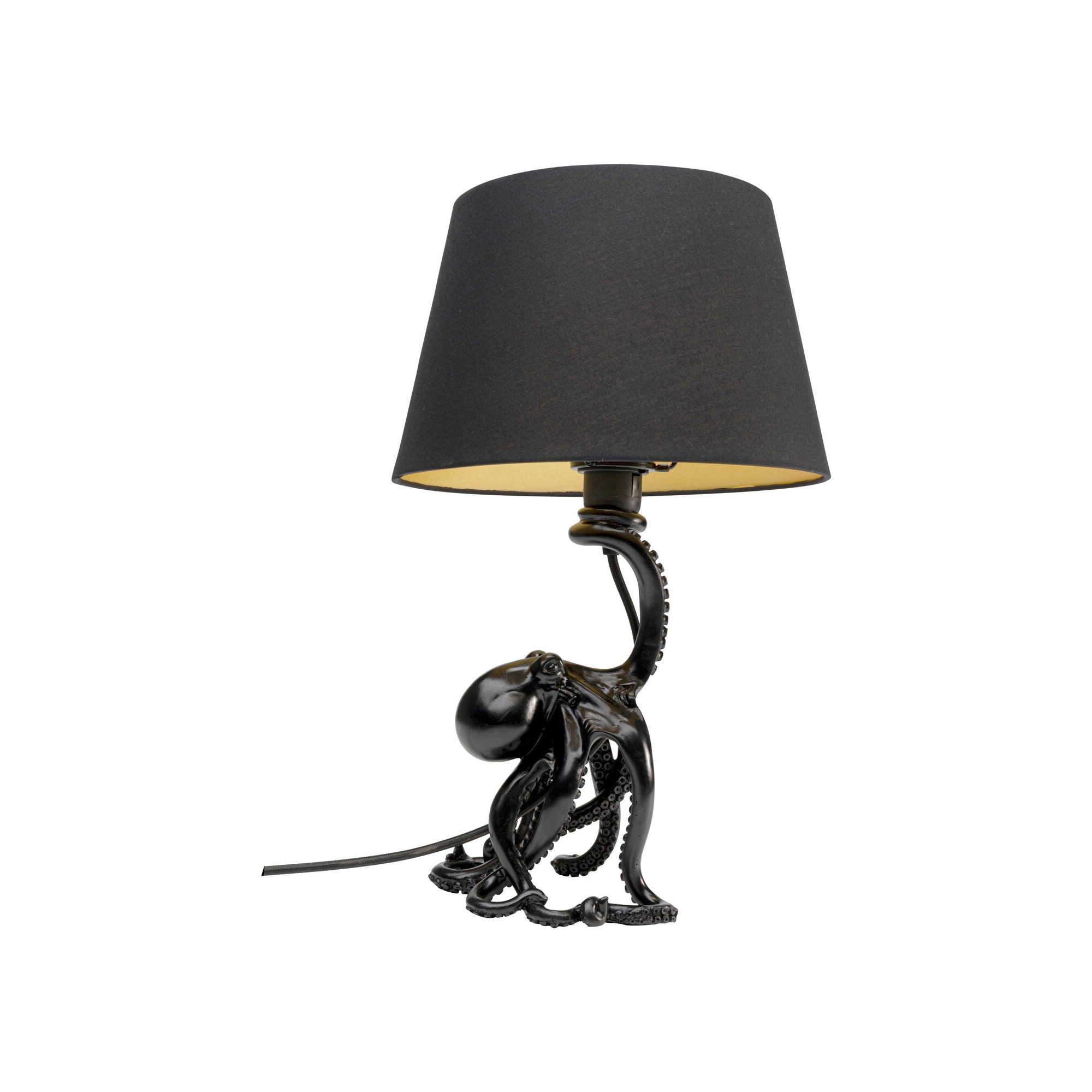 Lampe à poser Octopus noir 47cm